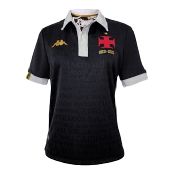 Camisa Vasco da Gama Kappa 2023/2024 Uniforme 3 Torcedor - Feminina