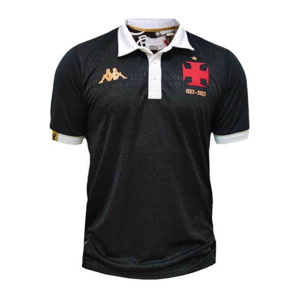 Camisa Vasco da Gama Kappa 2023/2024 Uniforme 3 Torcedor - Masculino