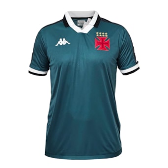 Camisa Vasco da Gama Kappa 2024 Goleiro Petróleo - Masculino