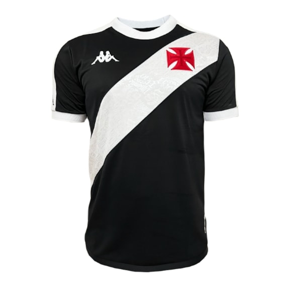 Camisa Vasco da Gama Kappa 2024 Uniforme 1 Dinamite Eterno - Infantil