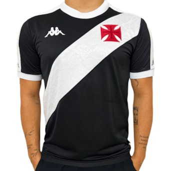 Camisa Vasco da Gama Kappa 2024 Uniforme 1 Dinamite Eterno - Masculino