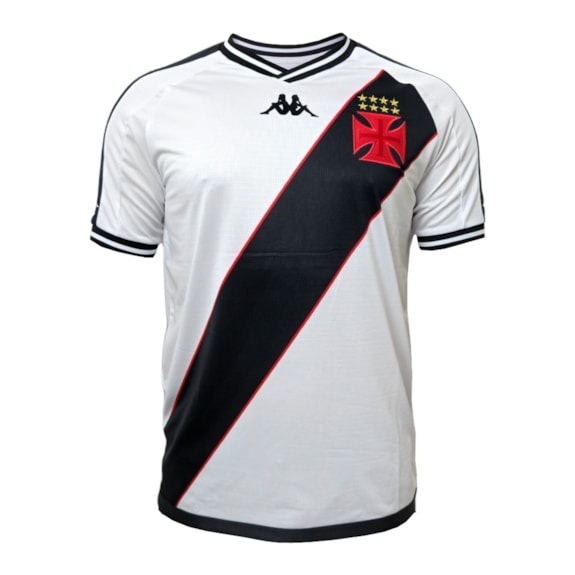 Camisa Vasco da Gama Kappa 2024 Uniforme 2 Torcedor - Masculino