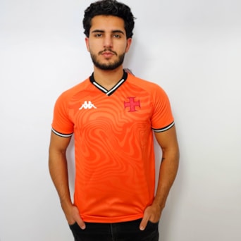 Camisa Vasco Da Gama Kappa 2025 Goleiro Uniforme 1 - Masculino