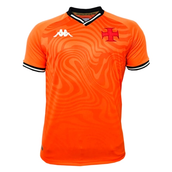 Camisa Vasco Da Gama Kappa 2025 Goleiro Uniforme 1 - Masculino