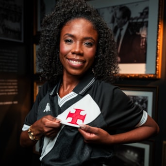 Camisa Vasco da Gama Kappa 2025 Uniforme 1 - Feminina