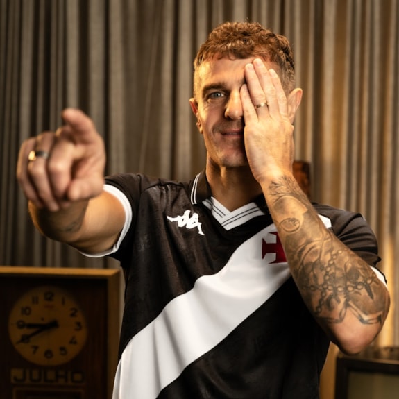 Camisa Vasco da Gama Kappa 2025 Uniforme 1 - Masculino