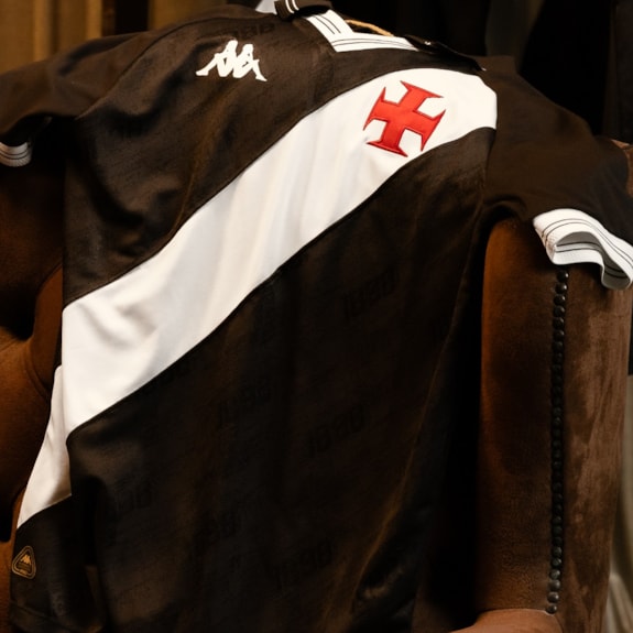 Camisa Vasco da Gama Kappa 2025 Uniforme 1 Plus Size - Masculino