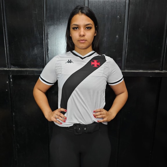 Camisa Vasco da Gama Kappa 2025 Uniforme 2 - Feminina