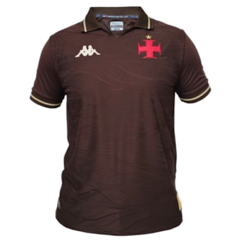Camisa Vasco da Gama Kappa 2025 Uniforme 3 Torcedor - Masculino