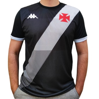 Camisa Vasco Da Gama Kappa Diagonal - Masculino