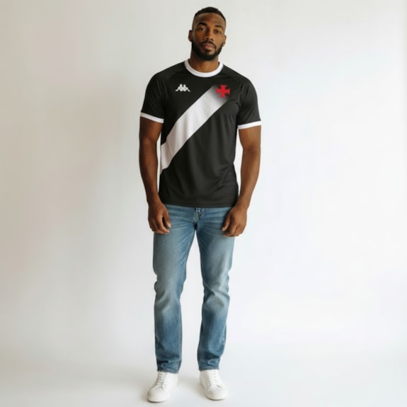 Camisa Vasco da Gama Kappa Supp Graphik - Masculino