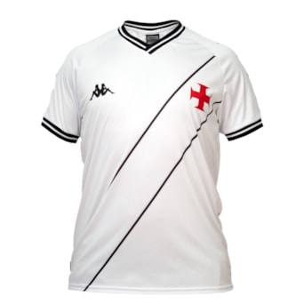 Camisa Vasco da Gama Kappa Supp Tradition Branco - Masculino