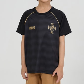 Camisa Vasco Da Gama Raglan Mosaico - Infantil
