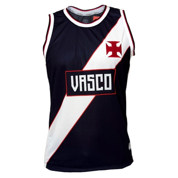 Camisa Vasco da Gama Regata Retrô Basquete Anos 2000 - Masculino