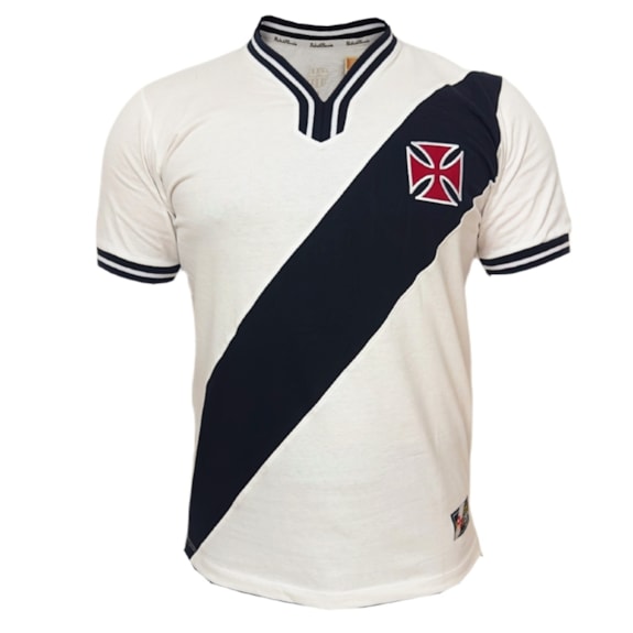 Camisa Vasco da Gama Retrô 1974 Dinamite Número 10 - Masculino