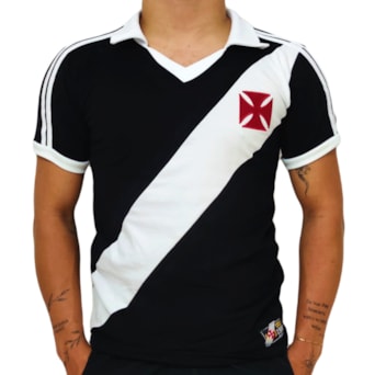 Camisa Vasco da Gama Retro 1988 Campeão Carioca - Masculino