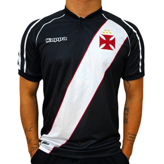 Camisa Vasco da Gama Retrô Kappa 1998 Libertadores - Masculino