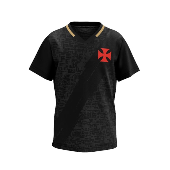 Camisa Vasco Da Gama Valor Gold - Infantil