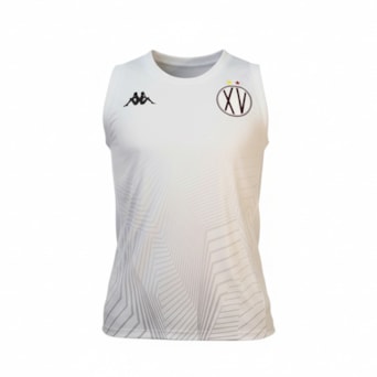 Camisa XV de Piracicaba Kappa 2026 Regata Nuuk Branco - Masculino