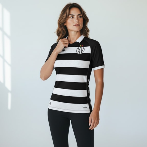 Camisa XV de Piracicaba Kappa 2026 Uniforme I Jogador - Feminino