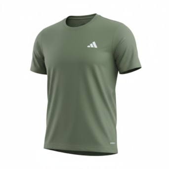 Camiseta Adidas Casual Own 3 Listras - Masculino