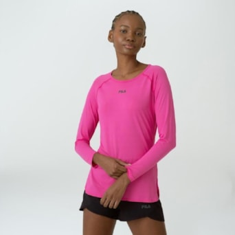 Camiseta Fila Manga Longa Bio II - Feminino