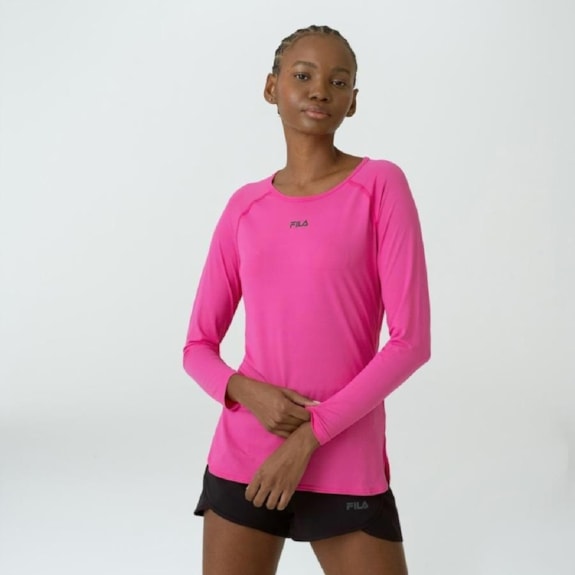 Camiseta Fila Manga Longa Bio II - Feminino