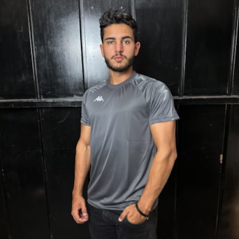 Camiseta Kappa Athens Chumbo - Masculino
