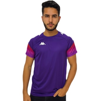 Camiseta Kappa Bearr Roxo - Masculino