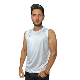Camiseta Kappa Regata Nuuk Branco - Masculino