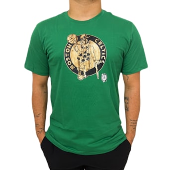 Camiseta NBA Boston Celtics Wood Court Verde - Masculino