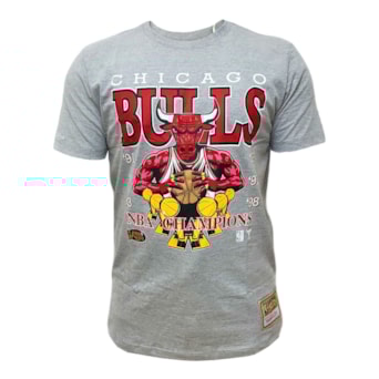 Camiseta NBA Chicago Bulls Finals Mitchell & Ness -Masculino