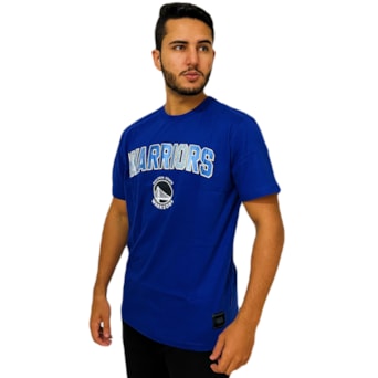 Camiseta NBA Golden State Warriors Metallic Basquete - Masculino