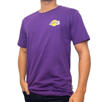 Camiseta NBA Los Angeles Lakers Basquete Logo  - Masculino