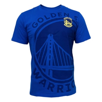 Camiseta NBA Overall Golden State Warriors Azul - Masculino