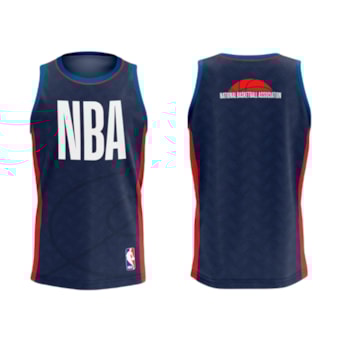 Camiseta NBA Regata Terms Azul - Infantil