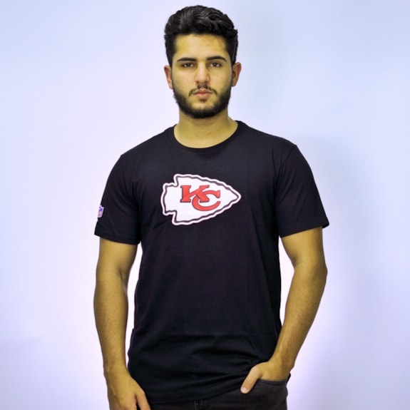 Camiseta NFL Kansas City Chiefs Logo - Masculino