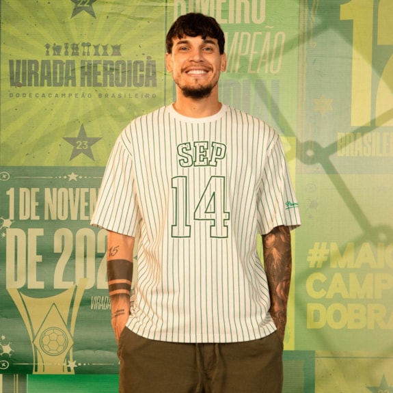 Camiseta Palmeiras Listras SEP 14 - Masculino