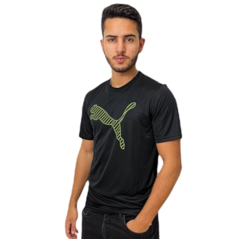 Camiseta Puma Graphic Concept Tee Preta - Masculino