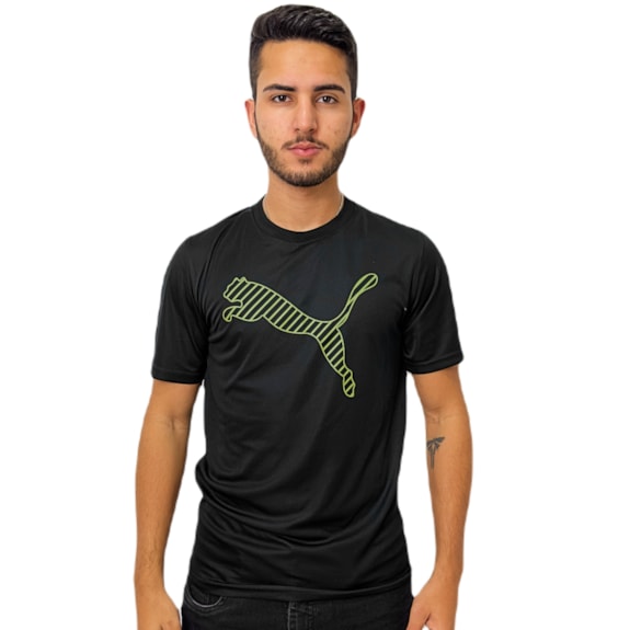 Camiseta Puma Graphic Concept Tee Preta - Masculino