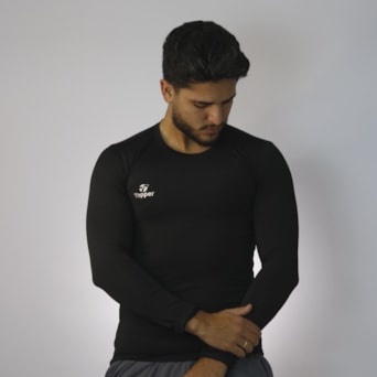 Camiseta Topper Térmica Manga Longa Classic New - Masculino