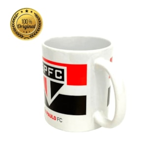 Caneca São Paulo Porcelana 300ml - Oficial