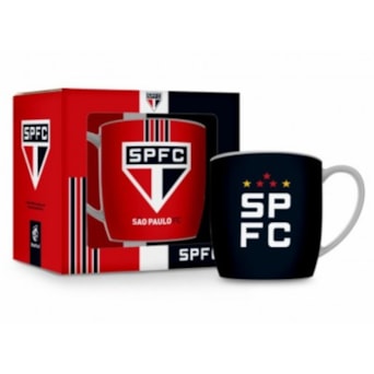 Caneca São Paulo Porcelana Urban 300ml Oficial