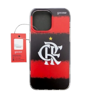 Capinha para Celular Gocase Flamengo Listras Iphone 14 Pro Max Original