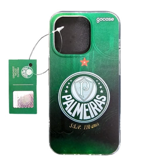 Capinha para Celular Gocase Palmeiras Uniforme 1 Iphone 14Pro Max Original
