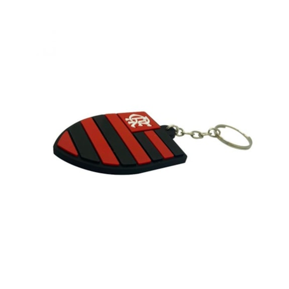 Chaveiro Flamengo Borracha Oficial