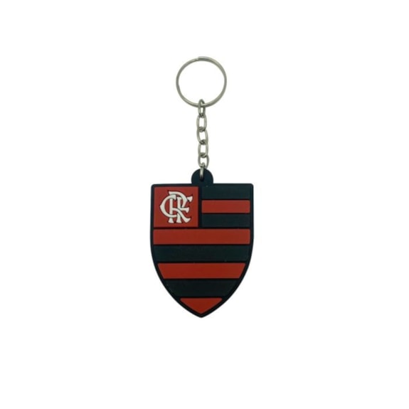 Chaveiro Flamengo Borracha Oficial