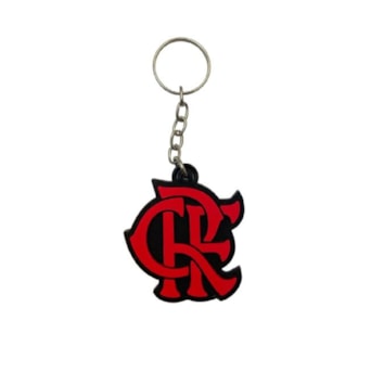 Chaveiro Flamengo Borracha Símbolo Oficial