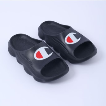 Chinelo Champion Nuvem Spheric Preto - Unissex