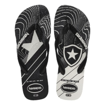 Chinelo Havaianas Botafogo Top Times - Masculino